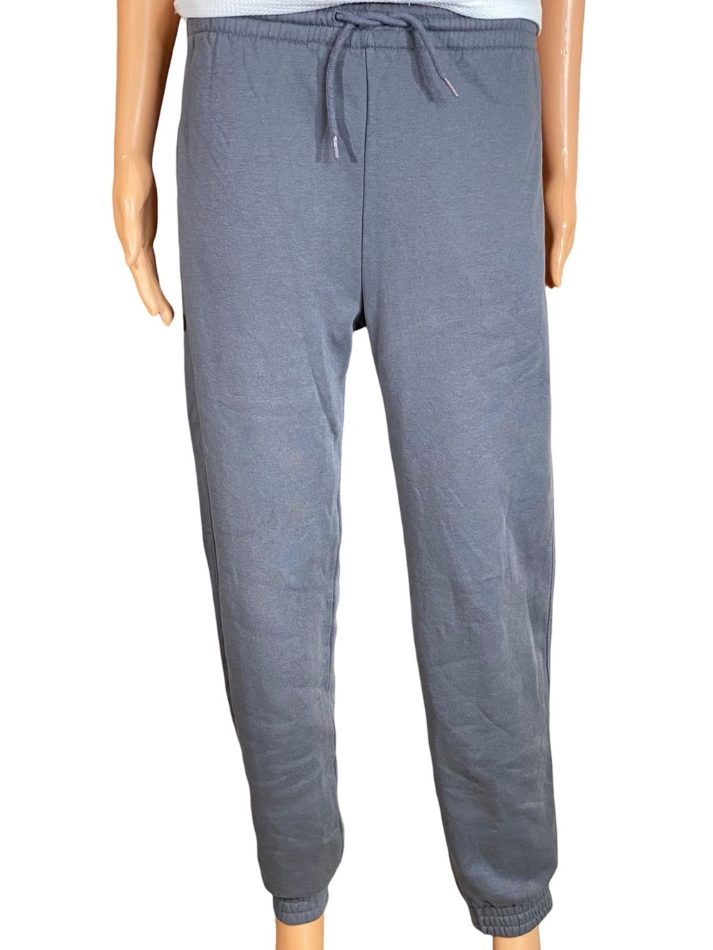 H&M Divided Gray Joggers Drawstring Sweatpants Loungewear Soft Cozy Knit XXS